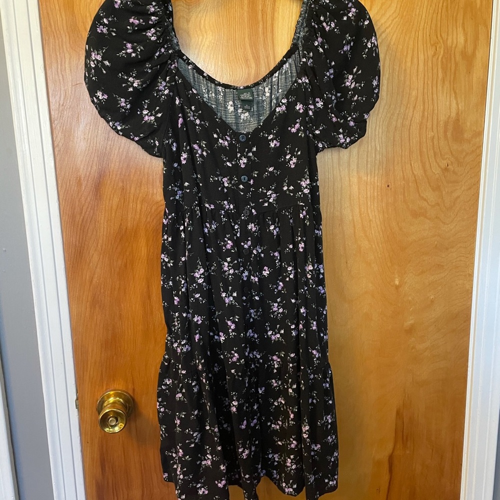 Adorable flower sun dress